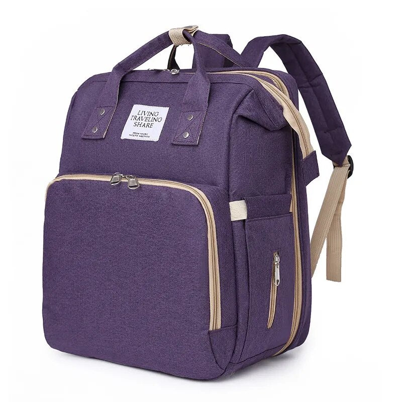 Mila™ Baby-Rucksack I Die Wickeltasche und Wickelstation on the go